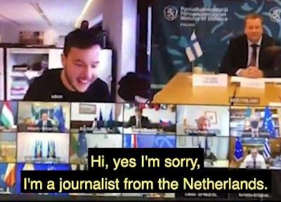 نفوذ خبرنگار هلندی به نشست محرمانه وزرای دفاع اتحادیه اروپا
