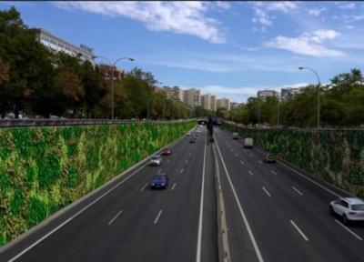 ابتکار جالب شهر اروپایی برای افزایش فضای سبز شهری ، دیوارهای بتنی باغ عمودی می شوند (قیمت ساخت ویلا)