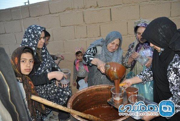 برگزاری هشتمین جشنواره سمنو در شهر درق