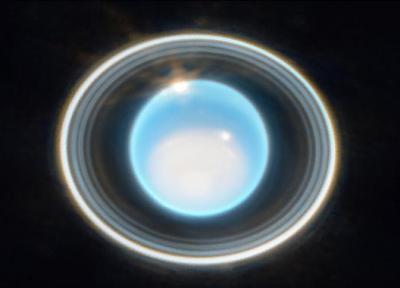 تلسکوپ جیمز وب حلقه های تماشایی اورانوس را آشکار کرد