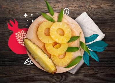 آموزش تزیین آناناس شب یلدا به ساده ترین روش (همراه با تصویر)